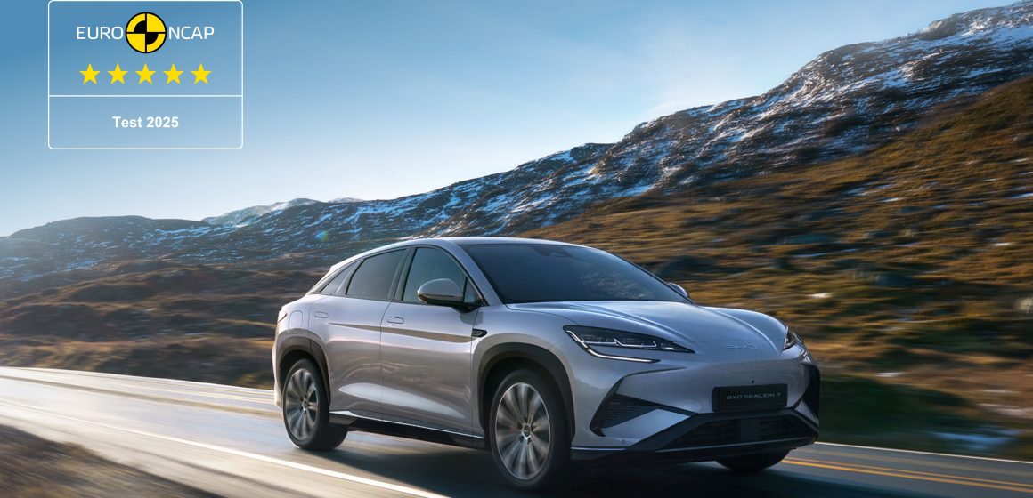 BYD’nin Sportif SUV’u, SEALION 7 Güvenlikte Zirvede