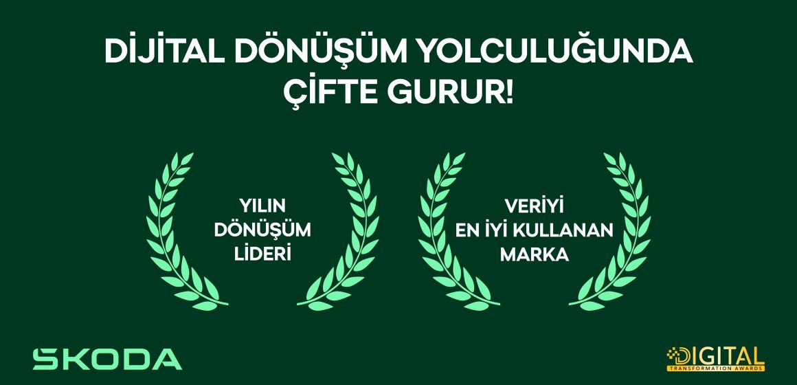 Yüce Auto-Škoda Dijital Dönüşümde İki Prestijli Ödülün Sahibi Oldu