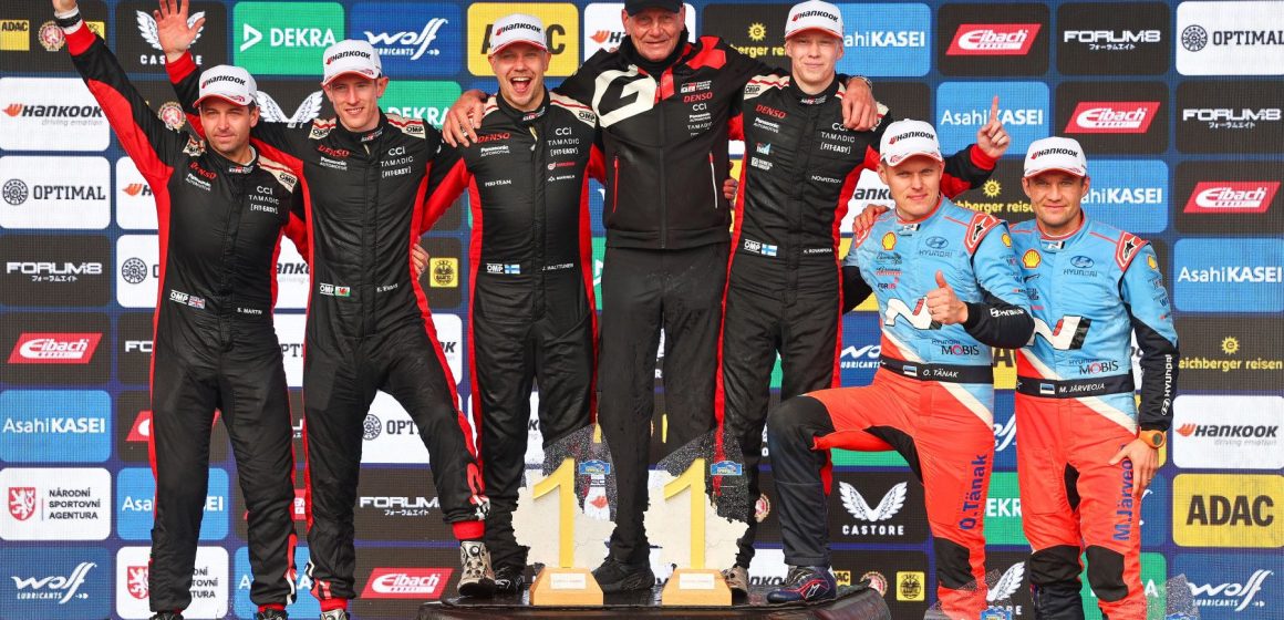 Toyota WRC'de Ust Uste Besinci Kez Sampiyon (1) Toyota WRC’de Üst Üste Beşinci Kez Şampiyon