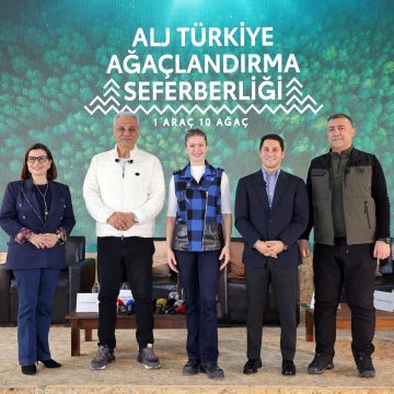 ALJ Türkiye Ağaçlandırma Seferberliği’nin İlk Adımını 310 Bin Fidan ile İzmir’de Attı