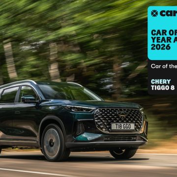 2026 Carwow Yılın Otomobili Ödülü Tamamen Yenilenen Chery TIGGO8’in!