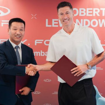 Dünyaca ünlü Yıldız Futbolcu Robert Lewandowski Chery’nin Global Marka Elçisi Oldu!